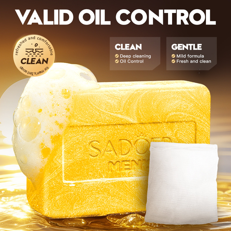 Soap Making Oils - Luxury Men'S 3-In-1 Golden Cleansing Soap: