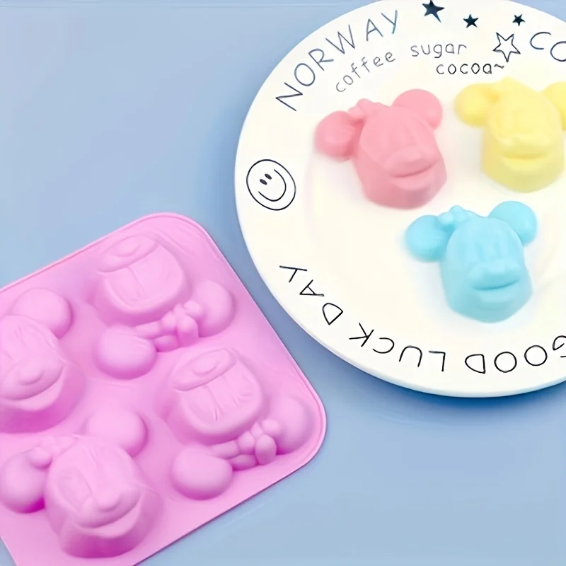 Soap Making Party - 1pc Minnie cartoon mold, ideal for