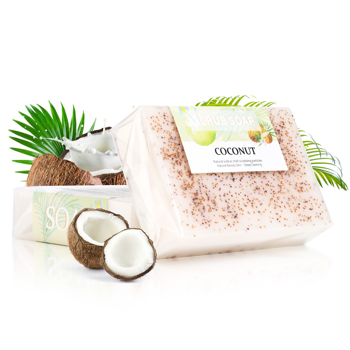 Soap Making Oils - M+Natural Coconut Milk Soap with Frosted