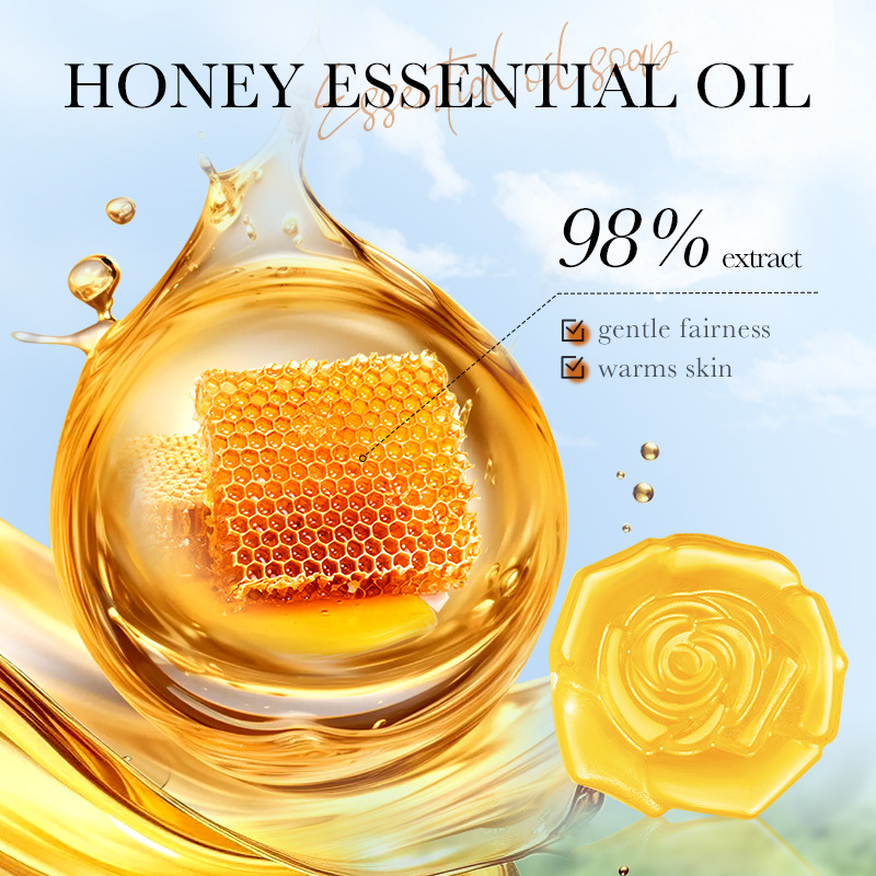 1Pcs Honey Handmade Soap Clean - Soap Making Oils 评论和价格