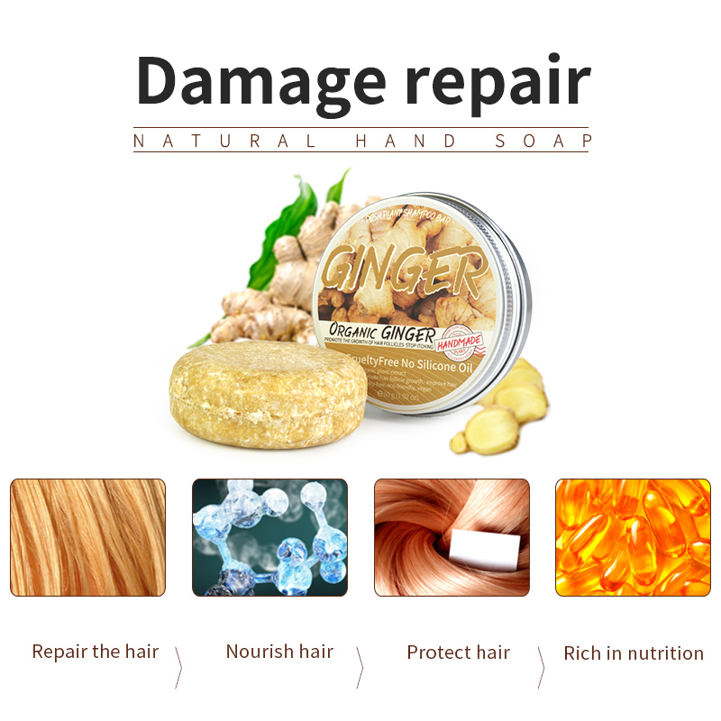 Shampoo Soap Ginger Solid Sham - Soap Making Oils 评论和价格