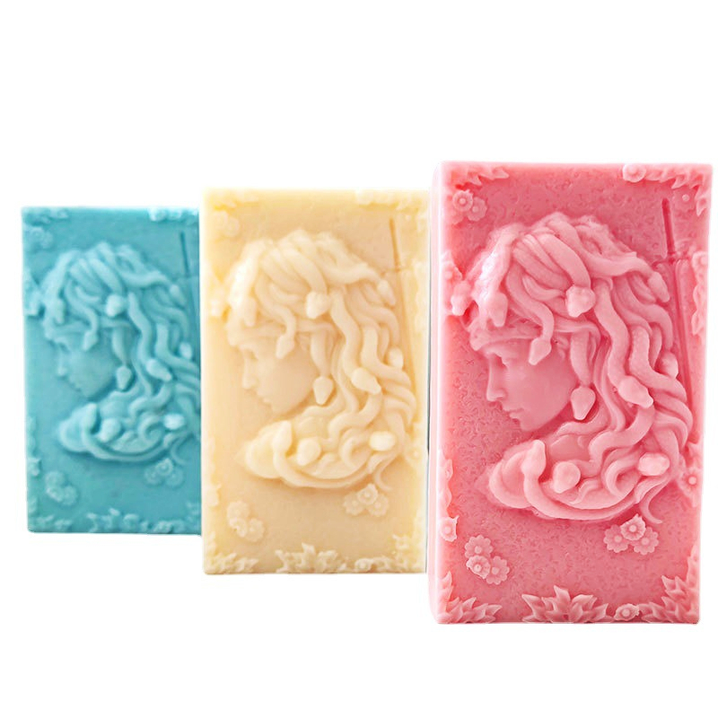 Flower Goddess Silicone Soap M - Soap Making Queen 评论和价格