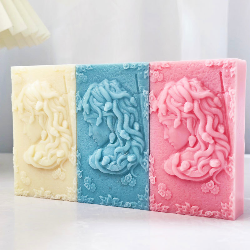 Flower Goddess Silicone Soap M - Soap Making Queen 评论和价格