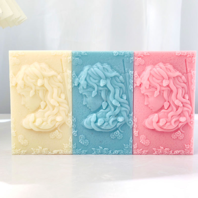 Flower Goddess Silicone Soap M - Soap Making Queen 评论和价格