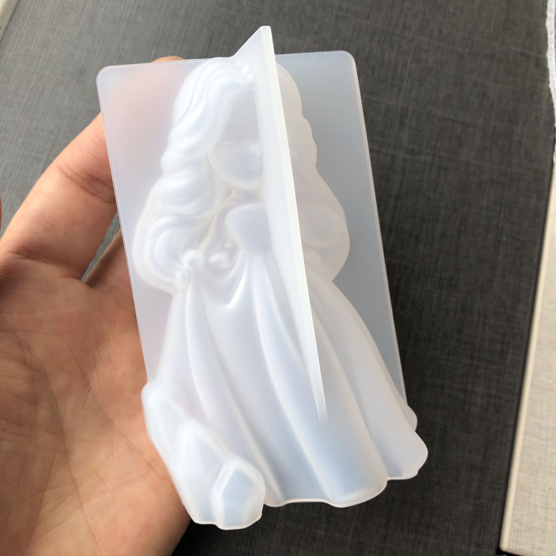 3D Cute Princess Silicone Cand - Soap Making Silicone Molds 评论和价格