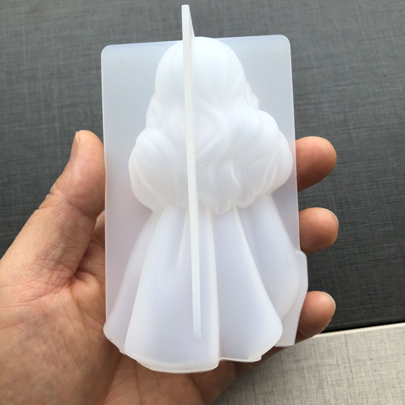 3D Cute Princess Silicone Cand - Soap Making Silicone Molds 评论和价格