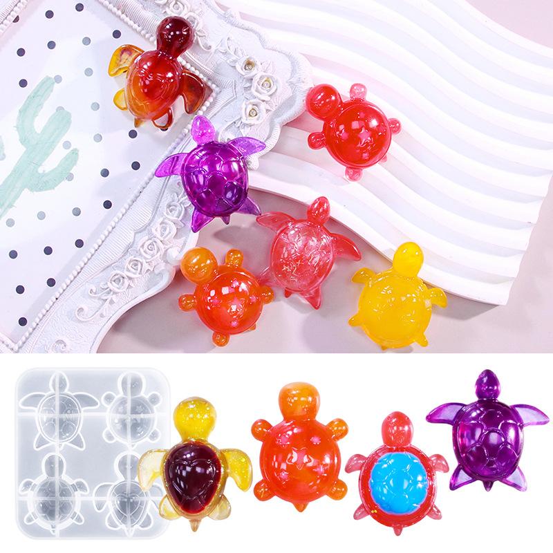 Four Turtles Plaster Silicone  - Soap Making Party 评论和价格