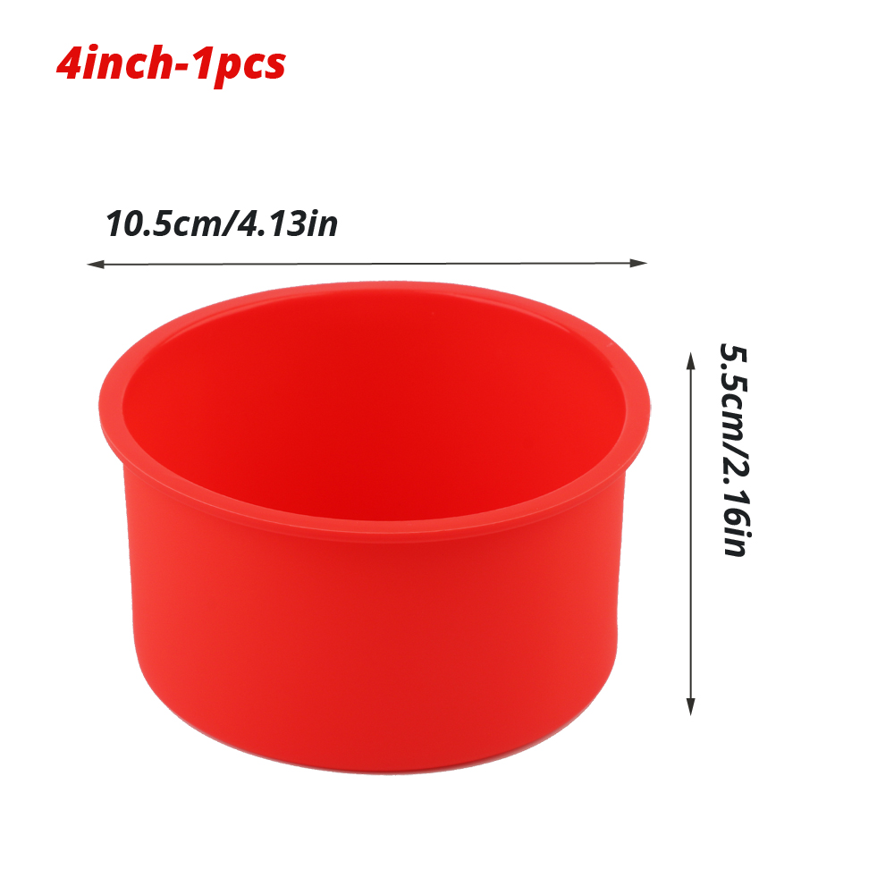 1 Piece of 4inch Round Silicon - Soap Making Silicone Molds 评论和价格