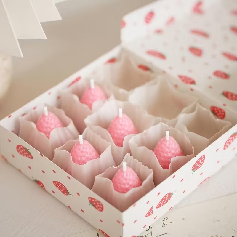 Strawberry Silicone Candle Mol - Soap Making Silicone Molds 评论和价格