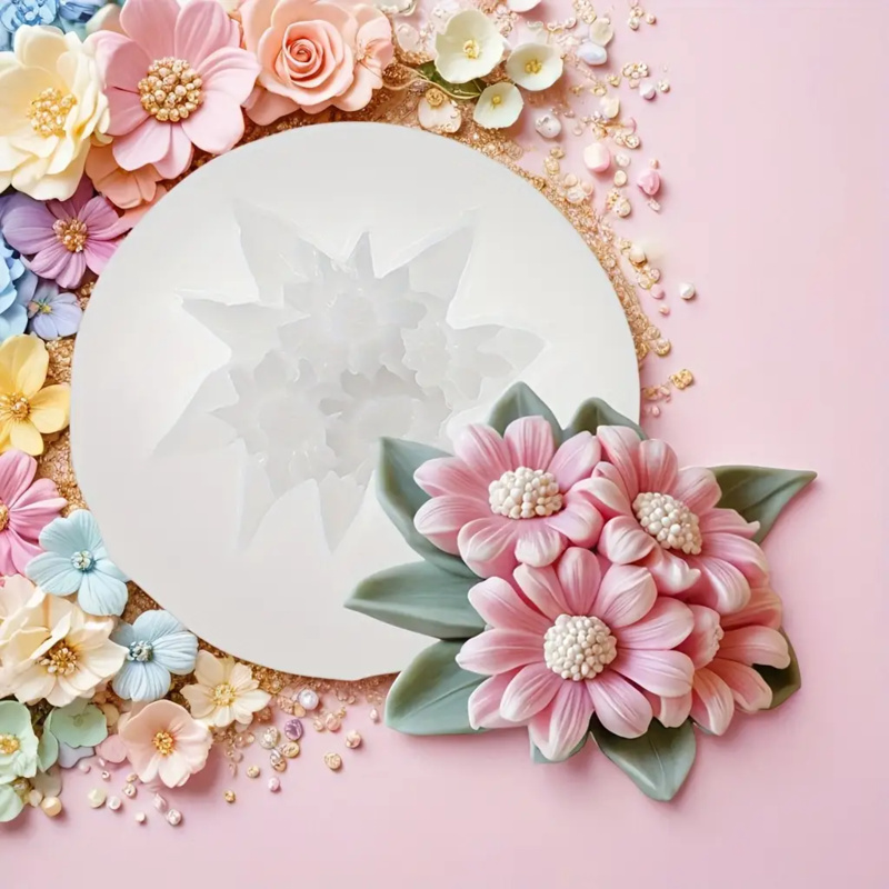 Sunflower Silicone Mold，Suitab - Quality Soap Making Kit 评论和价格