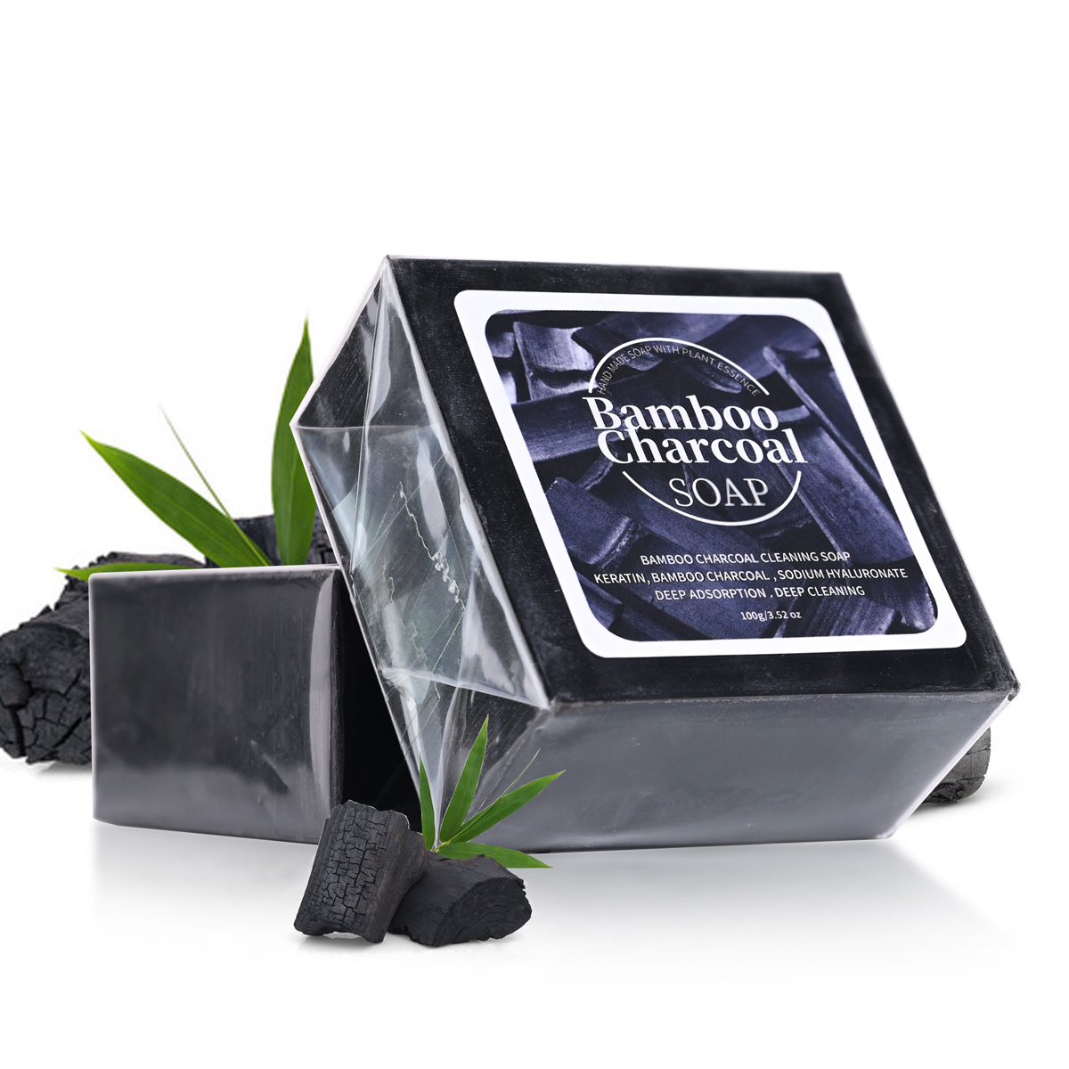 B+100G Bamboo Charcoal Powder  - Soap Making Oils 评论和价格