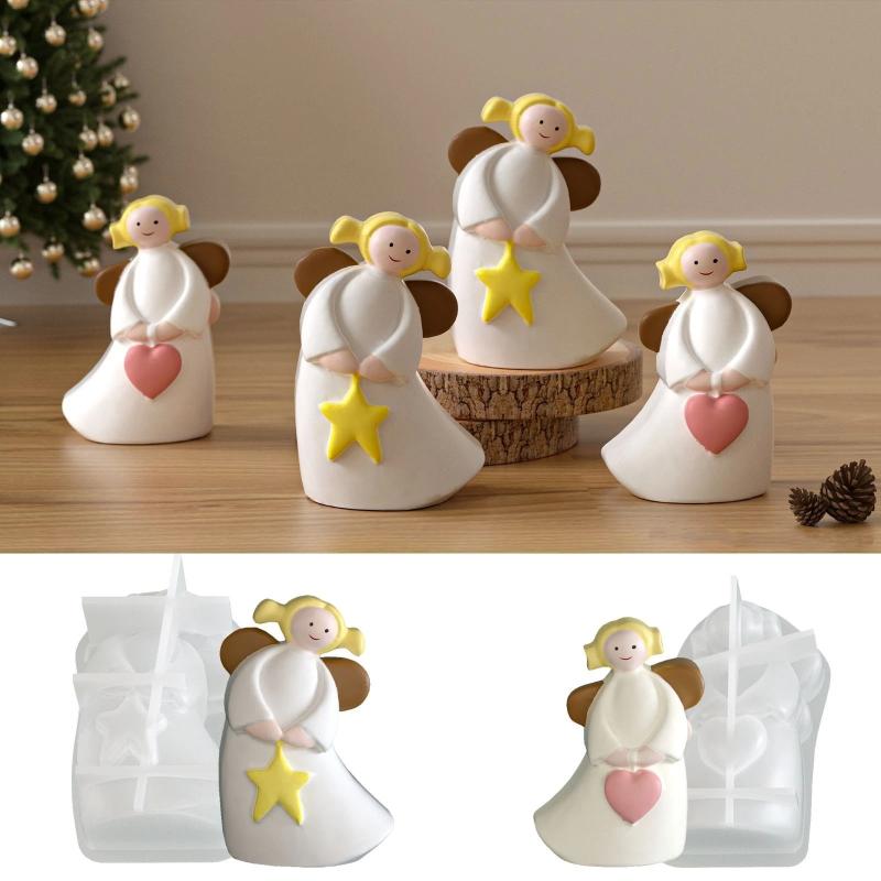 Love Angel Gypsum Mold Candle  - Soap Making Party 评论和价格