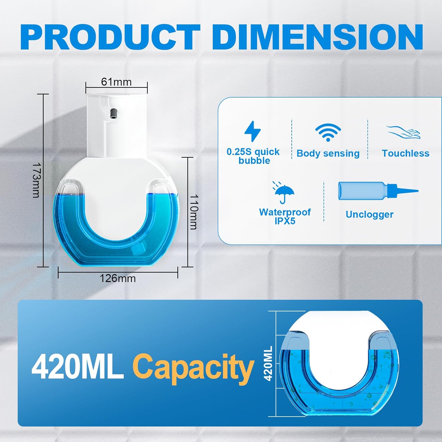 420ML Large Capacity Touchless - Soap Making Machine 评论和价格