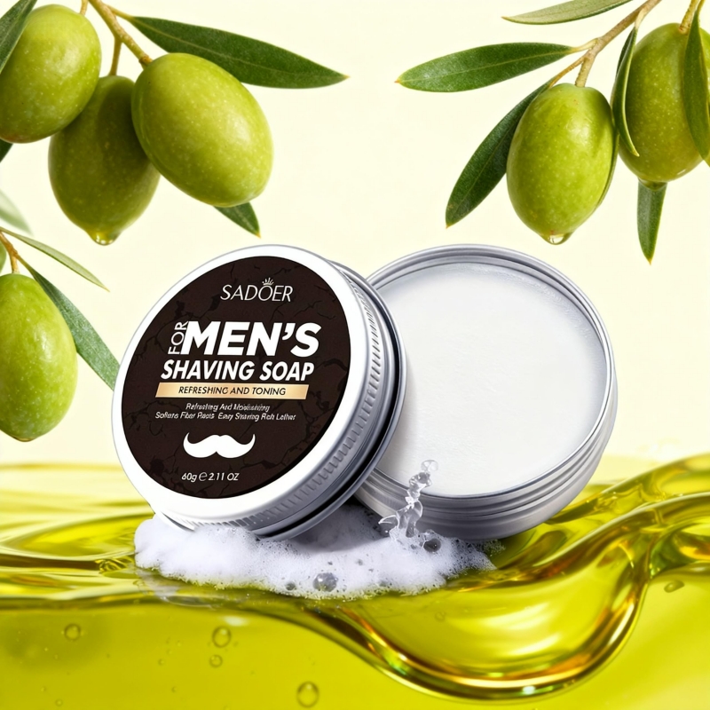 Men's Shaving Soap, Containing - Soap Making With Soap Base 评论和价格