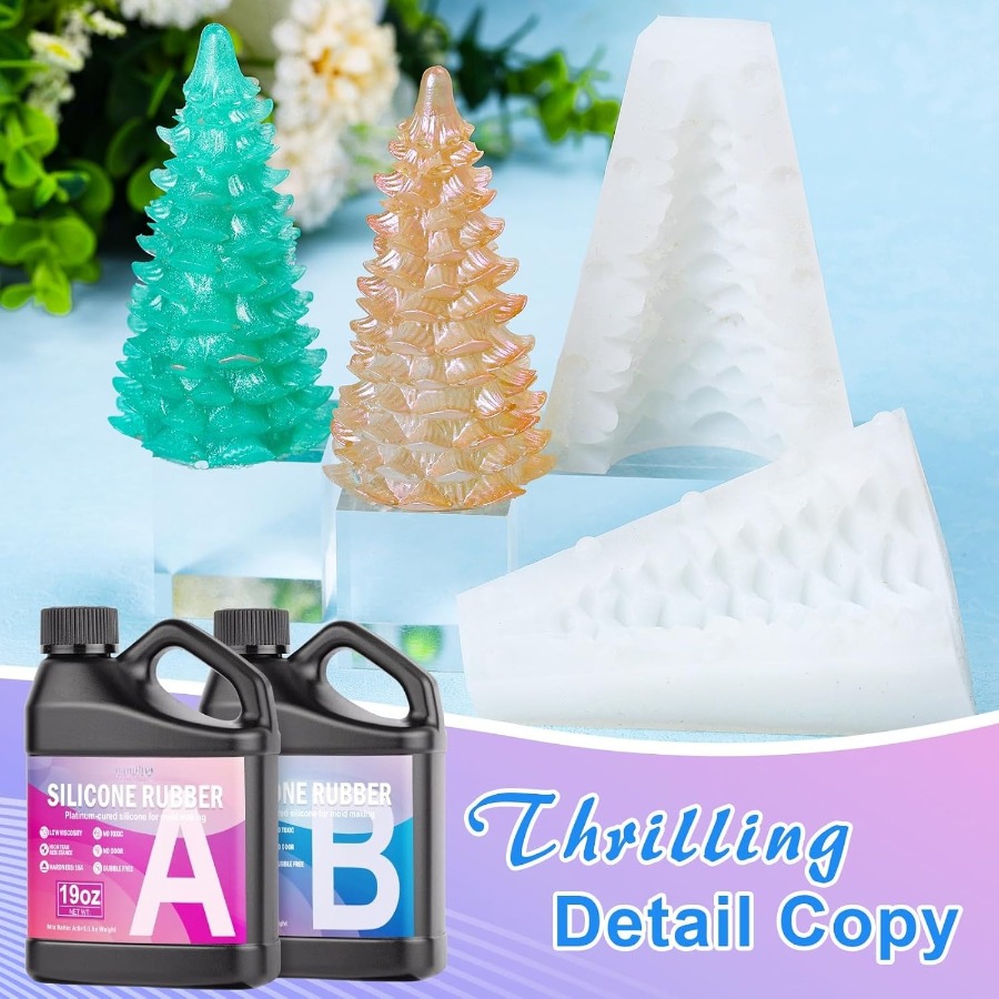 Silicone Mold Making Kit, 38.8 - Soap Making Silicone Molds 评论和价格